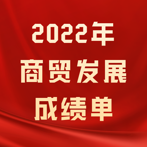 2022年商务工作成绩———商贸发展篇